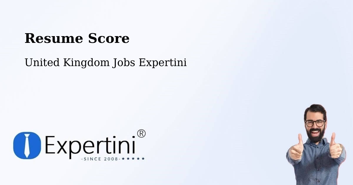 Resume Score & Job Description Match Tool – Melksham - United Kingdom Jobs Expertini
